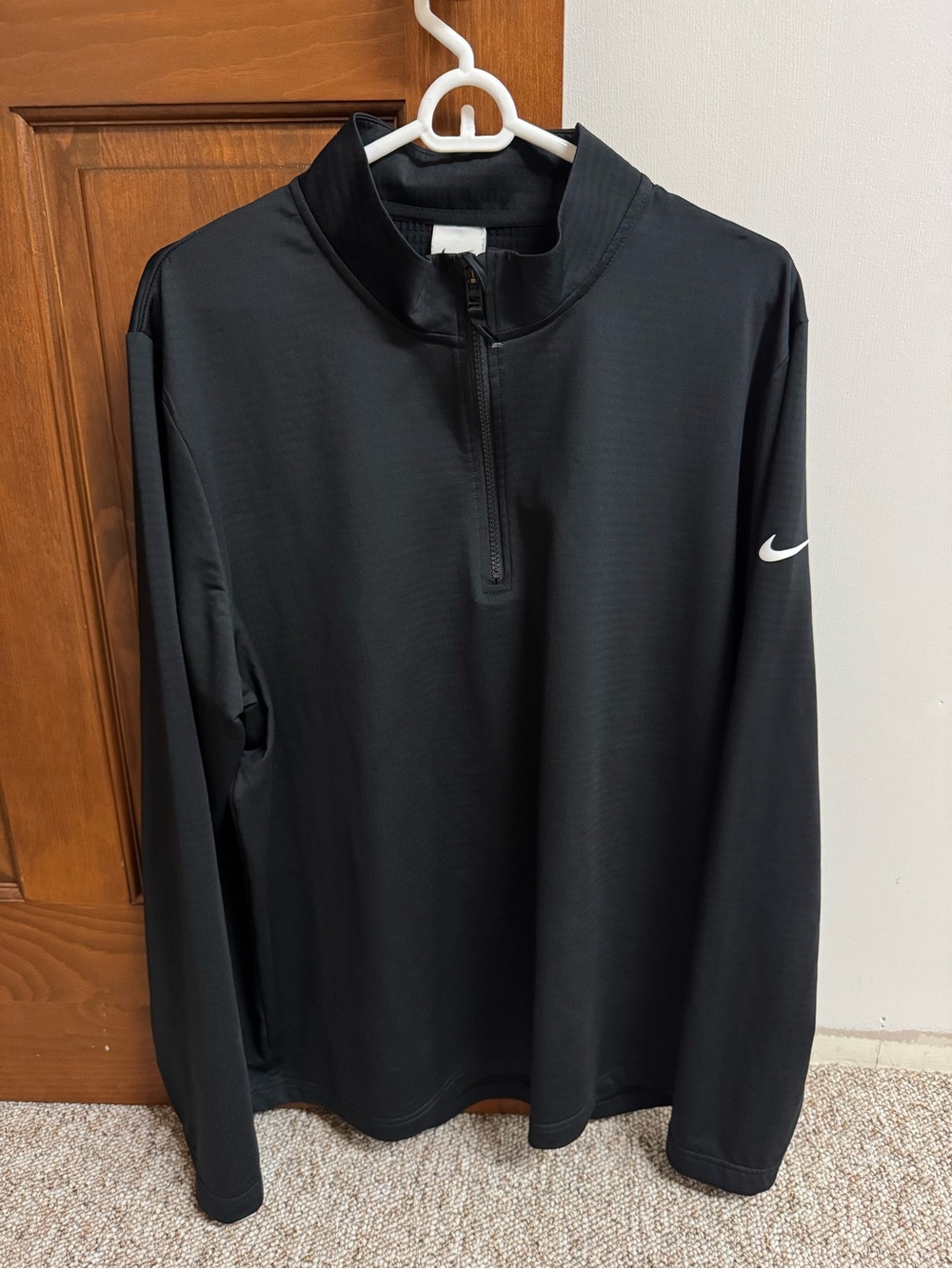 Nike Black Half-Zip Performance Pullover